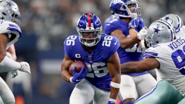 Saquon Barkley, New York Giants. (Photo by Tom Pennington/Getty Images)