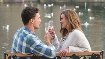 THE BACHELORETTE - "1507" - Bitter tensions that have been building throughout the season finally explode. Amsterdam's spectacular tulips frame the most challenging decision Hannah will make so far. Which men will she choose to take her home and introduce to their families? She is also falling for multiple men, complicating the already difficult situation. The lucky recipient of the first one-on-one date shares a romantic boat trip with Hannah along the city's famed canals. Will they be able to elevate their connection sufficiently to guarantee him a rose? One man's anxiety level shoots up when he learns that he and Hannah will explore The Hague on horseback. Will he be able to open up enough to justify receiving a rose? Another bachelor decides to throw caution to the wind and puts his heart on the line in a late-night visit to the Bachelorette, leading Hannah to make an unexpected decision. The Mauritshuis Museum, displaying paintings of the Old Masters, is the site for the final one-on-one date, which results in a stunning outcome. Hannah takes her remaining men to the bustling cheese market in Gouda and the magnificent Town Hall for the high-stakes three-on-one date, which provides one of the most riveting and explosive scenes this season. Who will survive and who will be sent packing? Find out on "The Bachelorette," MONDAY, JULY 1 (8:00-10:01 p.m. EDT), on ABC. (ABC/Mark Bourdillon)TYLER C., HANNAH BROWN