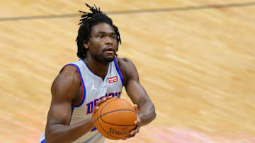Isaiah Stewart #28 of the Detroit Pistons (Photo by Jonathan Bachman/Getty Images)
