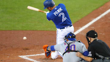Former St. John's baseball standout Joe Panik. (Photo by Timothy T Ludwig/Getty Images)