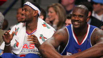 LeBron y O'Neal fueron compañeros de equipo en la temporada 2009-10