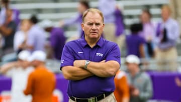 Gary Patterson, Texas Football Mandatory Credit: Kevin Jairaj-USA TODAY Sports