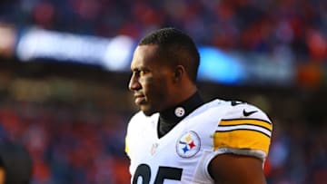Jan 17, 2016; Denver, CO, USA; Pittsburgh Steelers defensive back Brandon Boykin (25) against the Denver Broncos during the AFC Divisional round playoff game at Sports Authority Field at Mile High. Mandatory Credit: Mark J. Rebilas-USA TODAY Sports