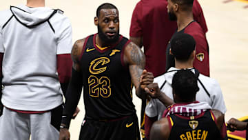 En la serie por el campeonato de la NBA en 2018, James fue el mejor jugador de los Cavaliers