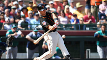 SCOTTSDALE, AZ - MARCH 09: Buster Posey