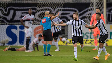 2020 Brasileirao Series A: Atletico Mineiro v Sao Paulo Play Behind Closed Doors Amidst the