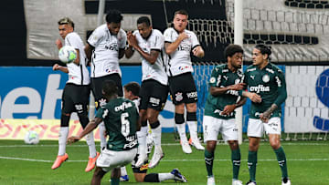 2020 Brasileirao Series A: Corinthians v Palmeiras Play Behind Closed Doors Amidst the Coronavirus