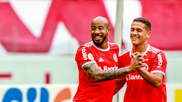 2020 Brasileirao Series A: Internacional v Red Bull Bragantino Play Behind Closed Doors Amidst the