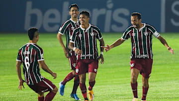 2020 Brasileirao Series A: Red Bull Bragantino v Fluminense Play Behind Closed Doors Amidst the