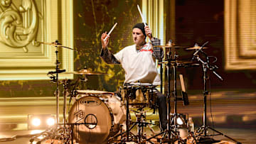 Travis Barker es conocido por ser el baterista de Blink-182