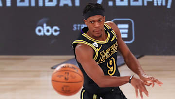 Rondo fue de mucha ayuda para los Lakers en la postemporada de 2020