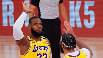 LeBron James y Anthony Davis están enfocados en lograr el título