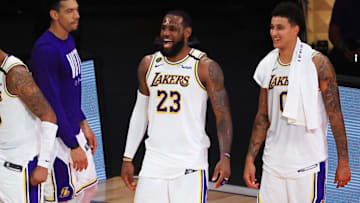 James ganó su primera corona con la camiseta de los Lakers
