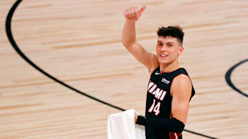 Tyler Herro está en pareja con un joven mujer llamada Katya Elise Henry