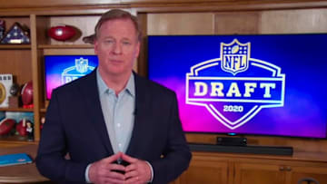 NFL Commissioner Roger Goodell during the 2020 NFL Draft
