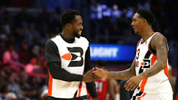 LA Clippers Patrick Beverley Lou Williams (Photo by Katharine Lotze/Getty Images)