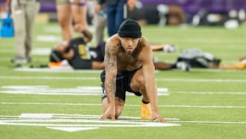 Derek Stingley Jr, LSU (Mandatory Credit: Imagn Images photo pool)