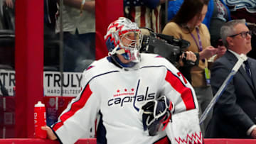 Charlie Lindgren, Washington Capitals Mandatory Credit: Ron Chenoy-USA TODAY Sports
