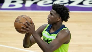 Anthony Edwards of the Minnesota Timberwolves. (Photo by Thearon W. Henderson/Getty Images)