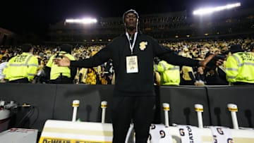 The Colorado football program's latest quarterback commit was told he'll take over the program after Shedeur Sanders leaves Mandatory Credit: Ron Chenoy-USA TODAY Sports