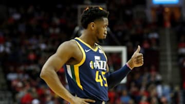 Donovan Mitchell, Utah Jazz. (Photo by Tim Warner/Getty Images)