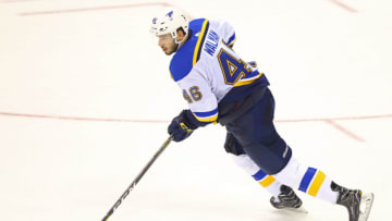 St. Louis Blues Jake Walman (46) Mandatory Credit: Aaron Doster-USA TODAY Sports