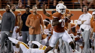 Ja'Tavion Sanders, Texas Football (Photo by Tim Warner/Getty Images)