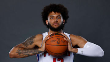 Isaiah Livers #12 of the Detroit Pistons (Photo by Rick Osentoski/Getty Images)