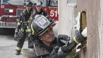 CHICAGO FIRE -- "A Volatile Mixture" Episode 705 -- Pictured: David Eigenberg as Christopher Herrmann -- (Photo by: Elizabeth Morris/NBC)