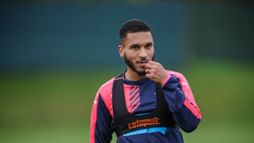 NEWCASTLE UPON TYNE, ENGLAND - NOVEMBER 6: Sylvain Marveaux looks on during the Newcastle United Training session at The Newcastle United Training Centre on November 6, 2015, in Newcastle upon Tyne, England. (Photo by Serena Taylor/Newcastle United via Getty Images)