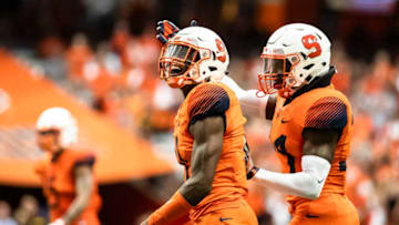 (Photo by Brett Carlsen/Getty Images) Devon Clarke and Eric Coley