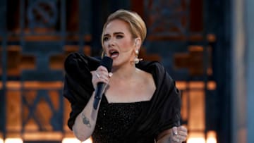 CBS revealed an extended preview and first look of the exclusive Oprah interview in ADELE ONE NIGHT ONLY, a new primetime special that will be broadcast Sunday, Nov. 14 (8:30-10:31 PM, ET/8:00-10:01 PM, PT) on the CBS Television Network, and available to stream live and on demand on Paramount+.Pictured (L-R): Adele. Photo: Cliff Lipson/CBS ©2021 CBS Broadcasting, Inc. All Rights Reserved.