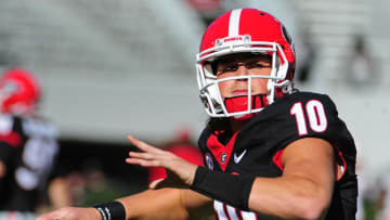 ATHENS, GA - NOVEMBER 19: Jacob Eason
