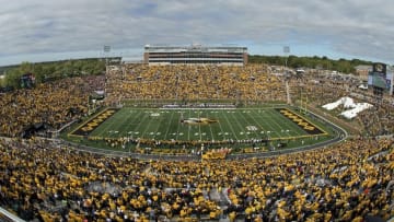 Oct 3, 2015; Columbia, MO, USA; A overall view during the national anthem before the game between the Missouri Tigers and the South Carolina Gamecocks at Faurot Field. Mandatory Credit: Jasen Vinlove-USA TODAY Sports
