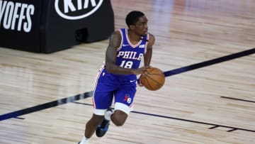 Philadelphia 76ers, Shake Milton. Mandatory Credit: Kim Klement-USA TODAY Sports