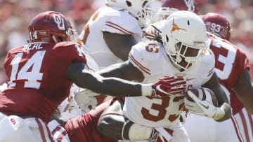 Oct 8, 2016; Dallas, TX, USA; Texas Longhorns running back D