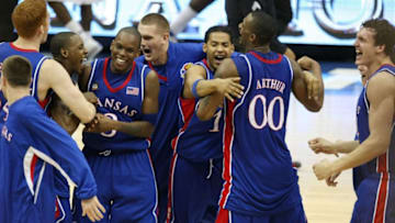 Kansas basketball (Photo by Jed Jacobsohn/Getty Images)