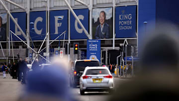LEICESTER, ENGLAND - MARCH 09: General view outside the stadium prior to the Premier League match between Leicester City and Fulham FC at The King Power Stadium on March 09, 2019 in Leicester, United Kingdom. (Photo by Marc Atkins/Getty Images)