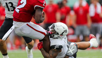 Cincinnati Bearcats linebacker Ivan Pace Jr against Miami Redhawks at Paycor Stadium.