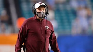 Jimbo Fisher, Texas A&M Football (Photo by Michael Reaves/Getty Images)