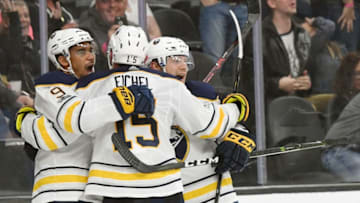 LAS VEGAS, NV - OCTOBER 17: (L-R) Evander Kane