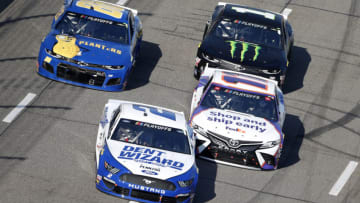 Brad Keselowski, Team Penske, Denny Hamlin, Joe Gibbs Racing, Alex Bowman, Hendrick Motorsports, ad Kurt Busch, Chip Ganassi Racing, NASCAR (Photo by Brian Lawdermilk/Getty Images)