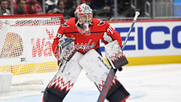 Charlie Lindgren, Washington Capitals Mandatory Credit: Brad Mills-USA TODAY Sports