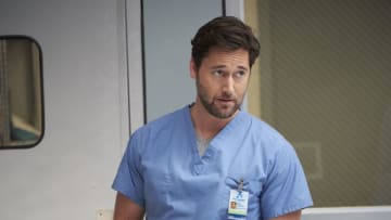 NEW AMSTERDAM -- "14 Years, 2 Months, 8 Days" Episode 212 -- Pictured: Ryan Eggold as Dr. Max Goodwin -- (Photo by: Karolina Wojtasik/NBC)