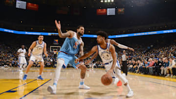 Quinn Cook, Mandatory Copyright Notice: Copyright 2018 NBAE (Photo by Noah Graham/NBAE via Getty Images)