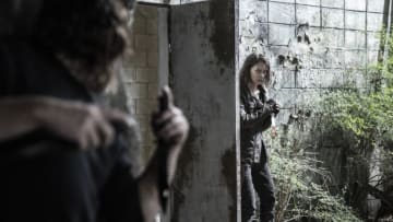 Lauren Cohan as Maggie Rhee - The Walking Dead _ Season 11, Episode 17 - Photo Credit: Jace Downs/AMC