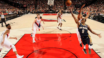 PORTLAND, OR - APRIL 14: Rajon Rondo