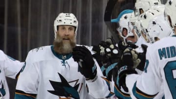 San Jose Sharks, Joe Thornton (Photo by Bruce Bennett/Getty Images)