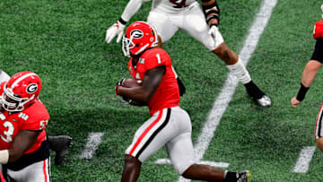 ATLANTA, GA - JANUARY 08: Sony Michel