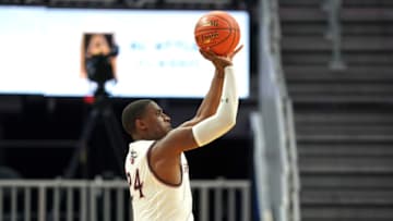 Utah Jazz newcomer Malik Fitts (Darren Yamashita-USA TODAY Sports)
